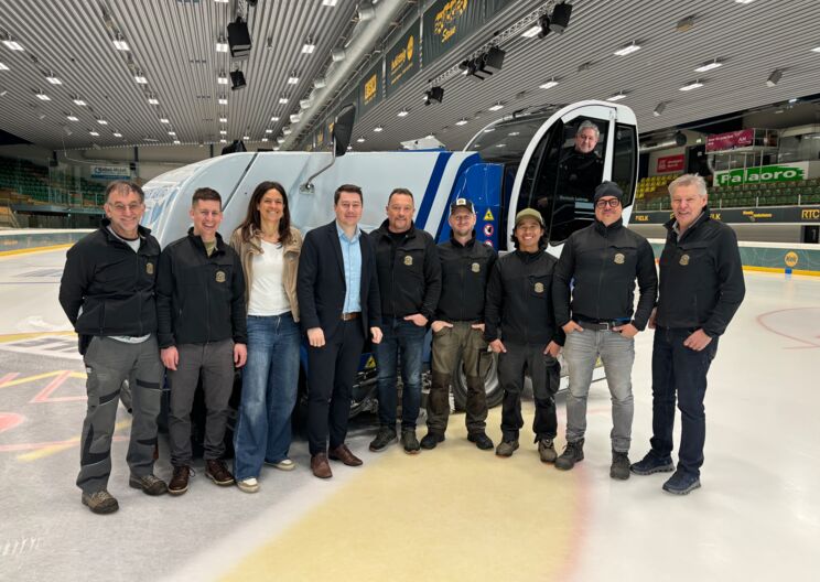 Voller Einsatz für Lustenaus Sportstätten