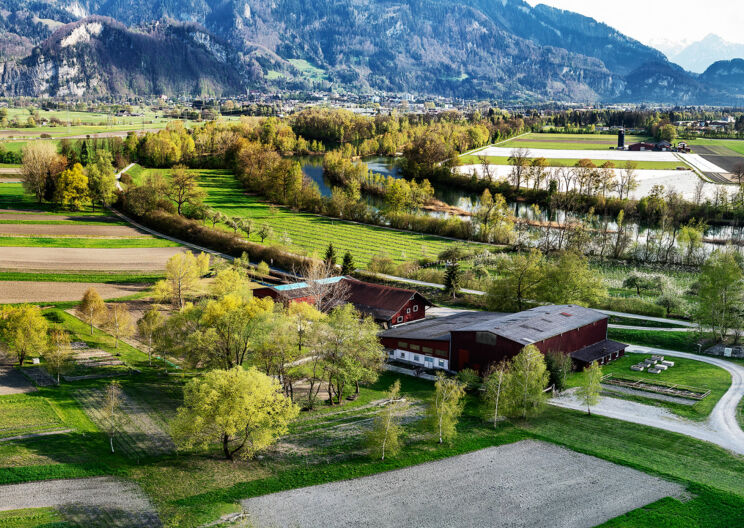 Fruchtbarer Boden am Gemeindegutshof Heidensand