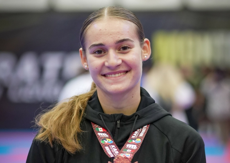 Karateka Sara Skrijelj holt Bronze in Mexiko