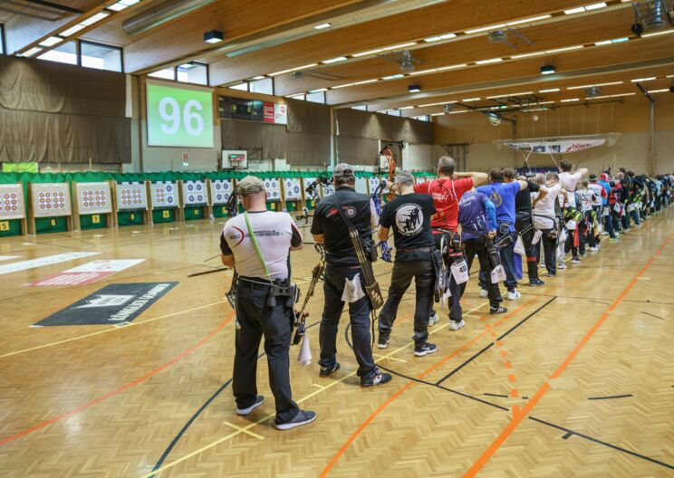 Zwei Tage Bogensport pur in der Sporthalle