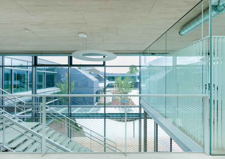 Bau des Campus Rotkreuz im Endspurt