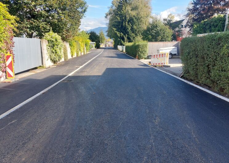 Glaserweg: Verkehrsberuhigung wird nach temporären Anpassungen umgesetzt
