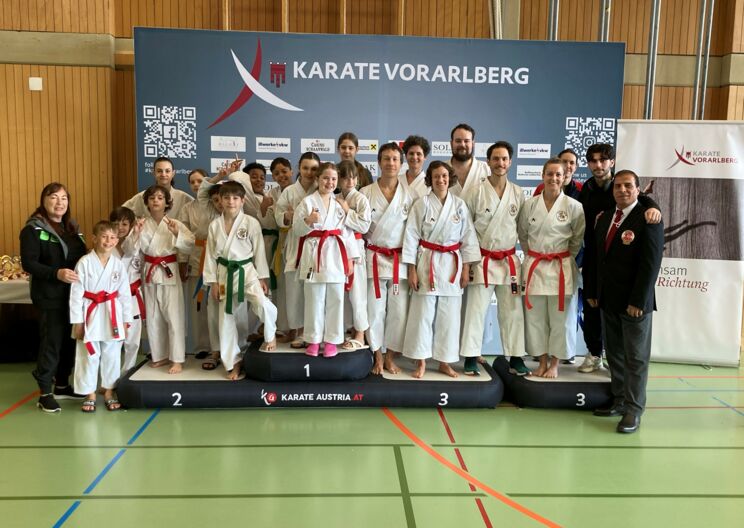 Lustenauer Karatekas holten 24 Mal Edelmetall