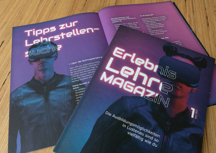 Neues Magazin „Erlebnis Lehre“ in Lustenau