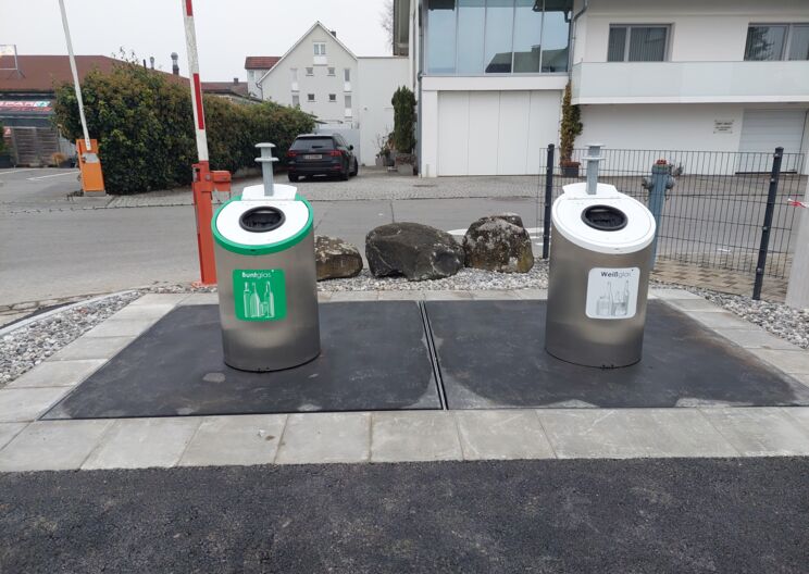 Neue Sammelstelle für Glasverpackungen beim Spar Markt Reichsstraße