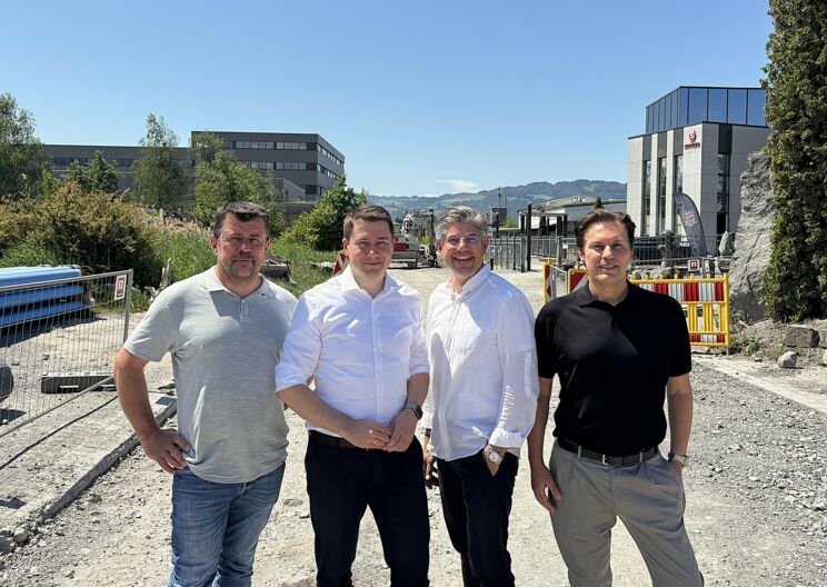 Betriebsgebiet Heitere und Glaserweg weiter im Ausbau