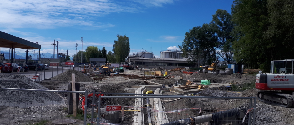 Bahnhof Lustenau Arbeiten Vorplatz (3) Bahnhof Lustenau Arbeiten Vorplatz (3)
