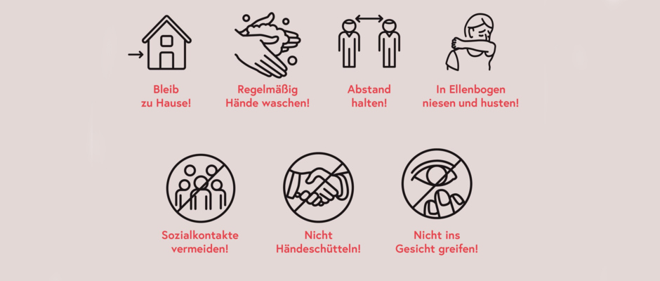 Schutzmaßnahmen icon quer Schutzmaßnahmen icon quer
