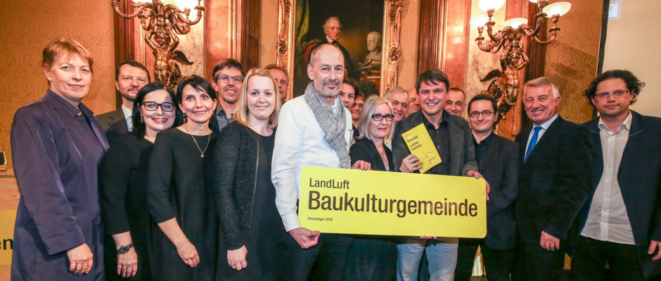 Preisverleihung Baukulturgemeindepreis Preisverleihung Baukulturgemeindepreis