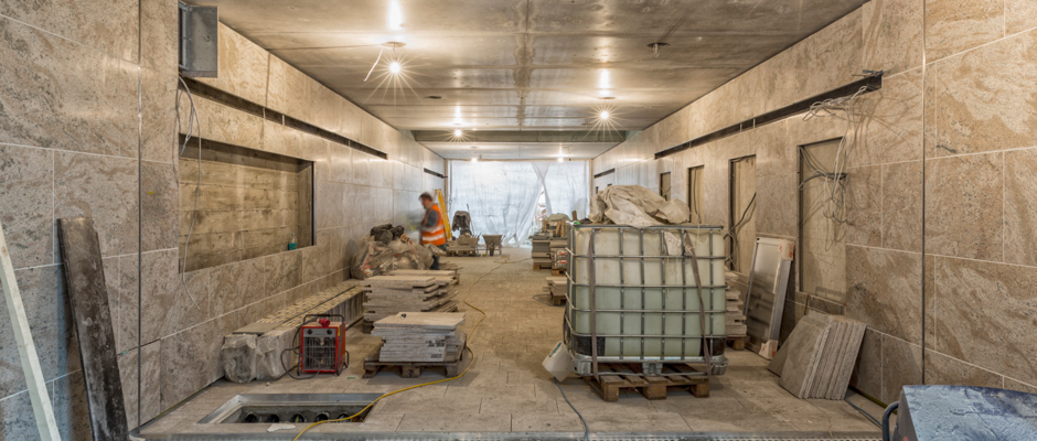 Unterführungsarbeiten Bahnhof Lustenau Unterführungsarbeiten Bahnhof Lustenau