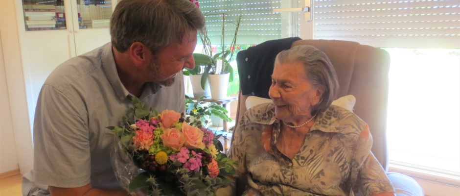Franziska Scheffknecht 100. Geburtstag Franziska Scheffknecht 100. Geburtstag