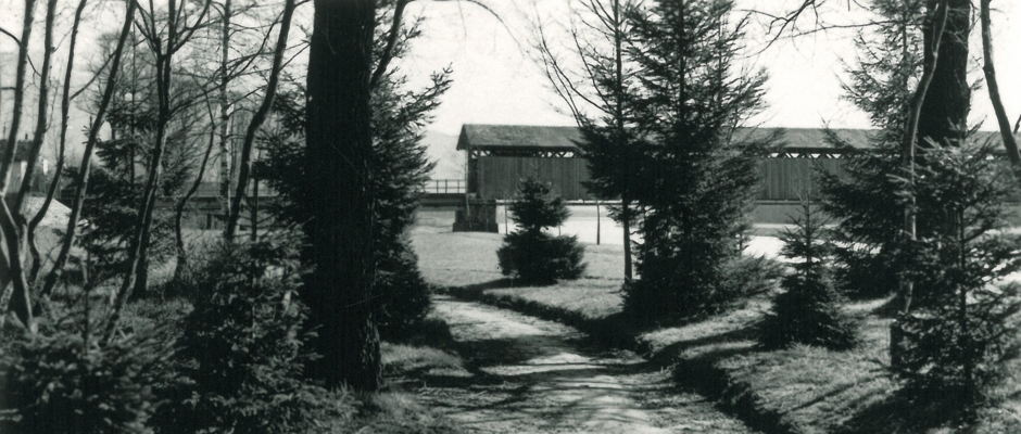Oberfahrbrücke und "Studa" 1937 Oberfahrbrücke und "Studa" 1937