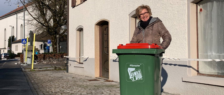 Papiertonne Bereitstellung Papiertonne Bereitstellung