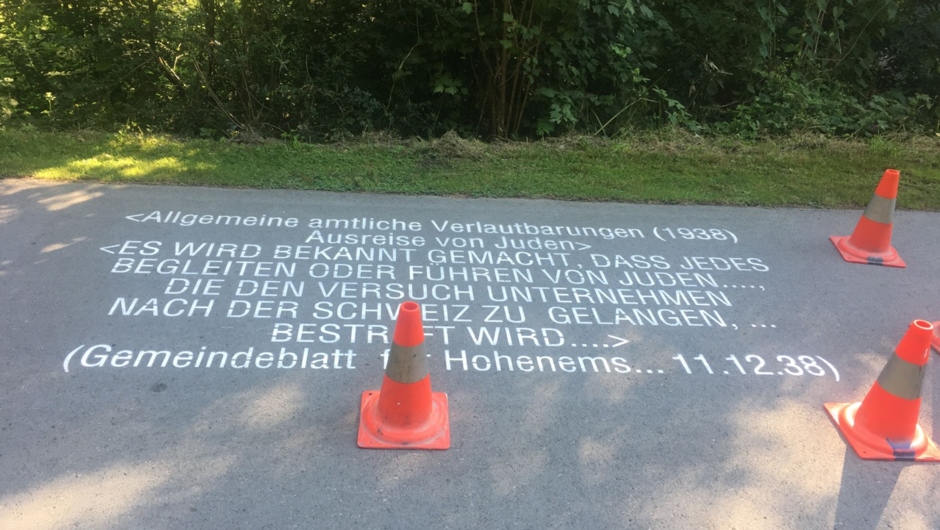 Text beim Rohr Text beim Rohr