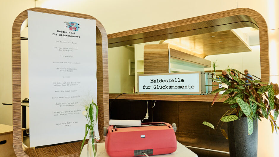 Meldestelle für Glücksmomente Meldestelle für Glücksmomente