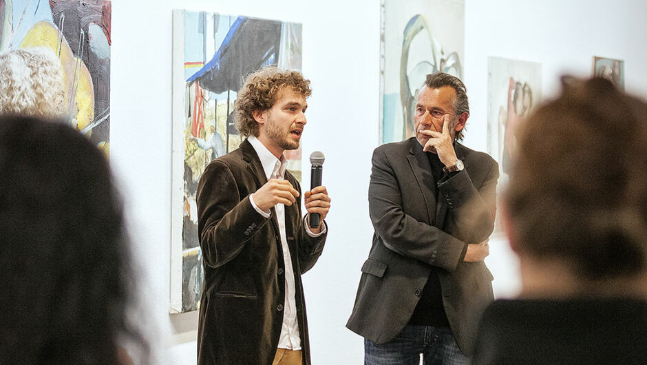 Lorenz Helfer und Hubert Dragaschnig, Foto: Lukas Hämmerle 