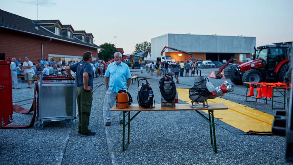 Schauplatz war die Österr. Rheinregulierung