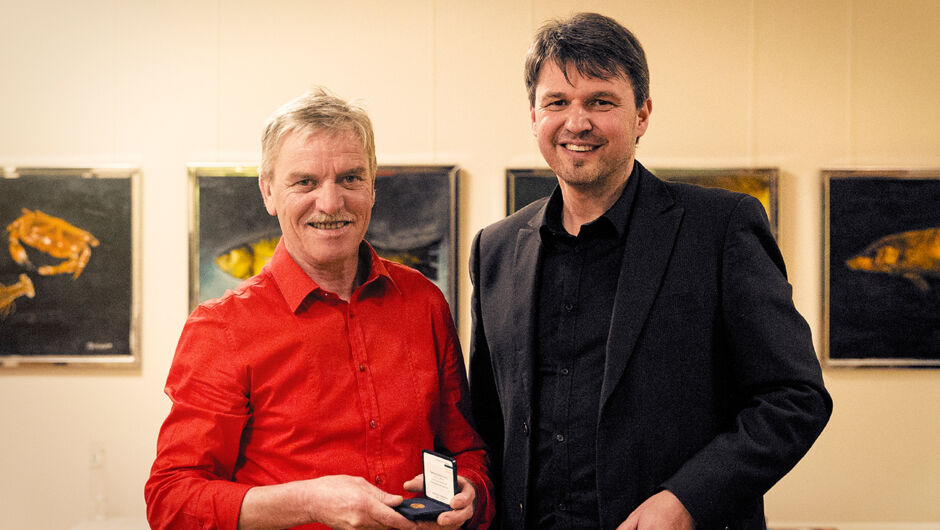 Mitarbeiterehrung 2016 35 Jahre Kurt Huber