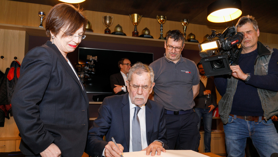 Bundespräsident Van der Bellen in Lustenau