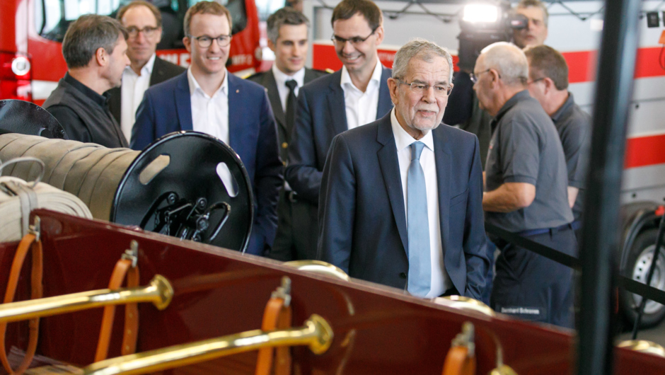 Bundespräsident Van der Bellen in Lustenau