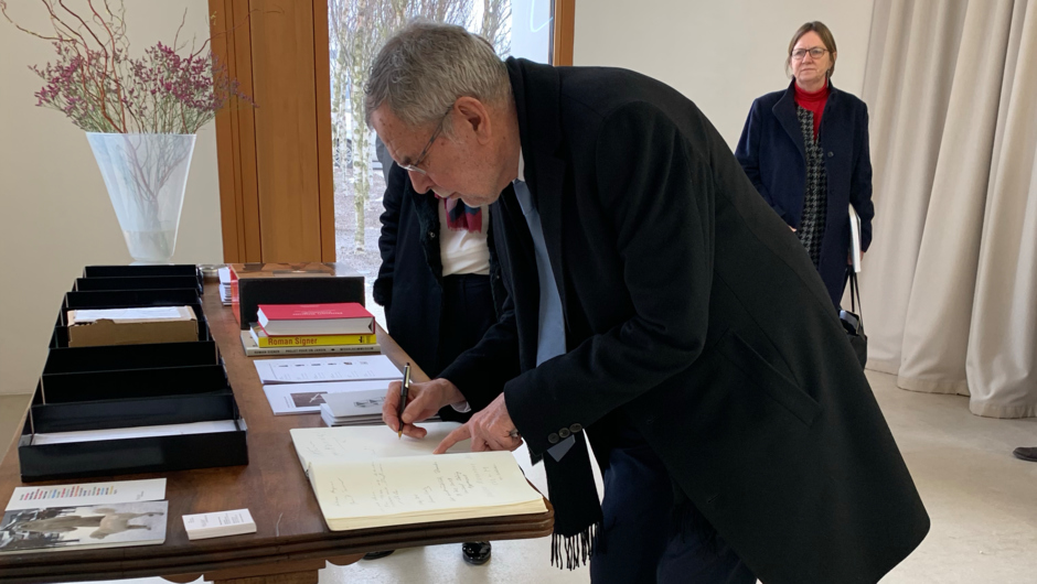 Bundespräsident Van der Bellen in Lustenau