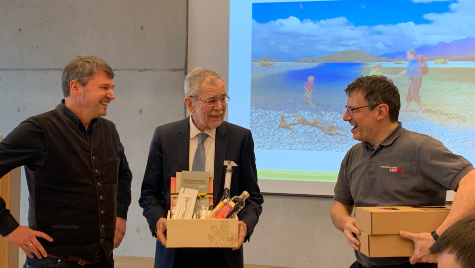 Bundespräsident Van der Bellen in Lustenau