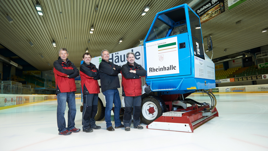 Das Team der Rheinhalle Lustenau