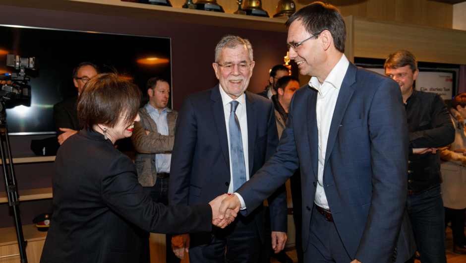 Bundespräsident Van der Bellen in Lustenau