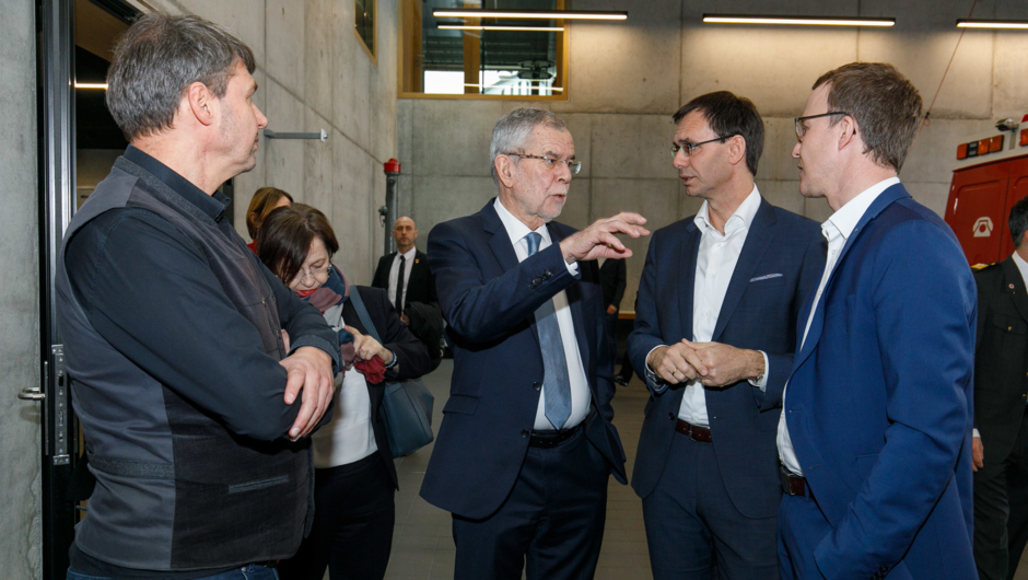 Bundespräsident Van der Bellen in Lustenau