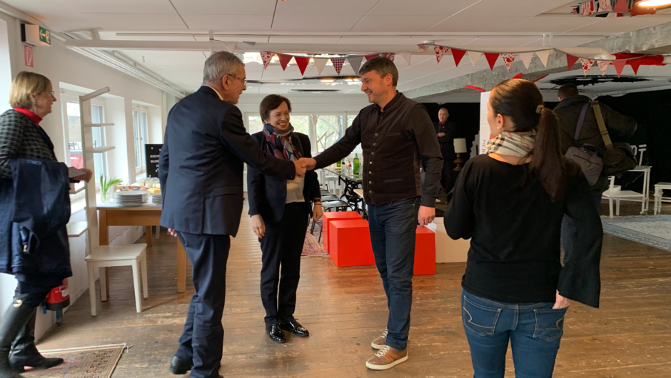 Bundespräsident Van der Bellen in Lustenau