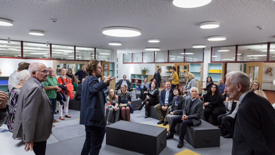 Eröffnung Umbau Mittelschule Rheindorf Eröffnung Umbau Mittelschule Rheindorf