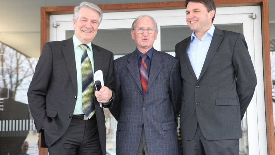 Bürgermeister Dieter Alge Hans-Dieter Grabher Kurt Fischer