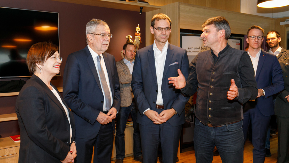 Bundespräsident Van der Bellen in Lustenau