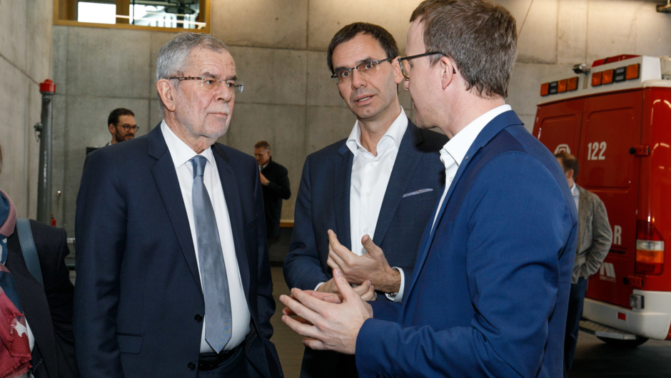 Bundespräsident Van der Bellen in Lustenau