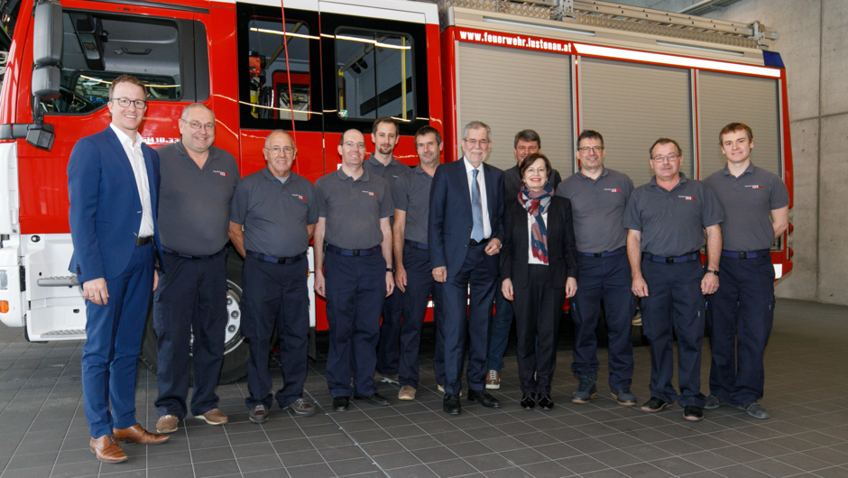 Bundespräsident Van der Bellen in Lustenau