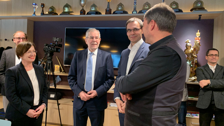 Bundespräsident Van der Bellen in Lustenau