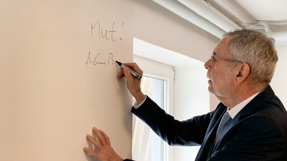 Bundespräsident Van der Bellen in Lustenau