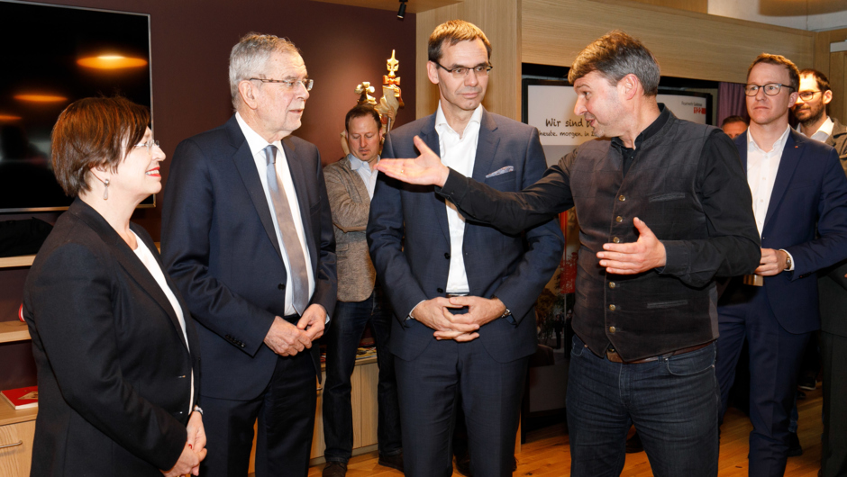 Bundespräsident Van der Bellen in Lustenau