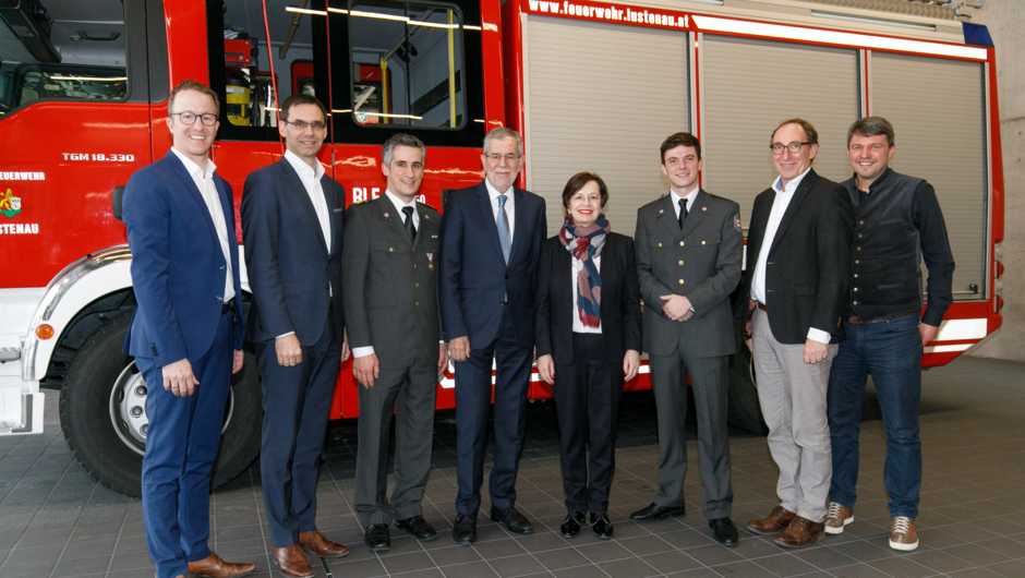 Bundespräsident Van der Bellen in Lustenau