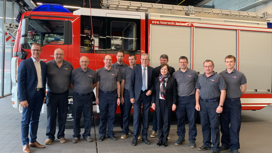 Bundespräsident Van der Bellen in Lustenau