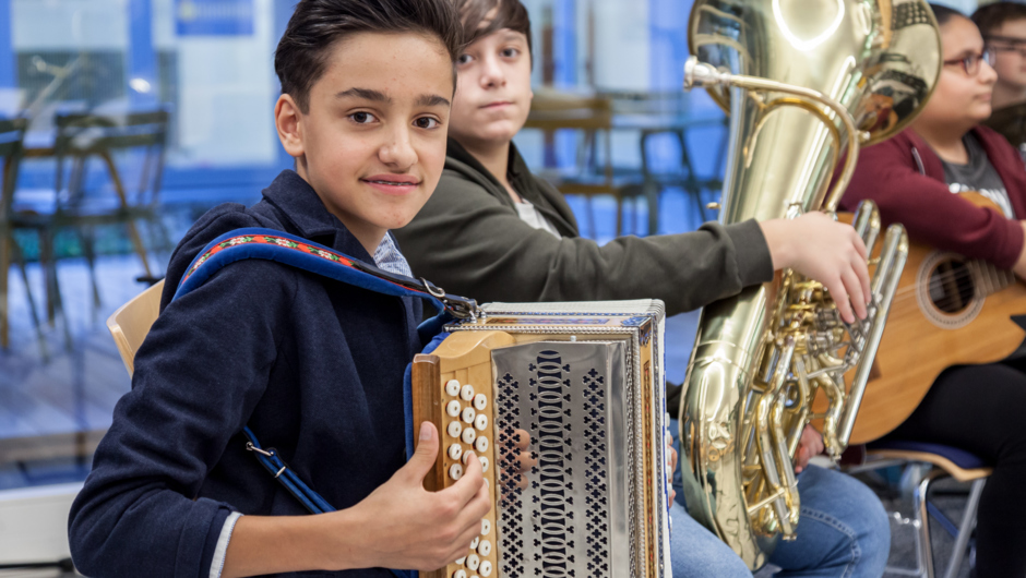 Eröffnung Umbau Mittelschule Rheindorf Eröffnung Umbau Mittelschule Rheindorf