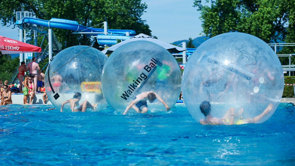 Nicht im- auf dem Wasser