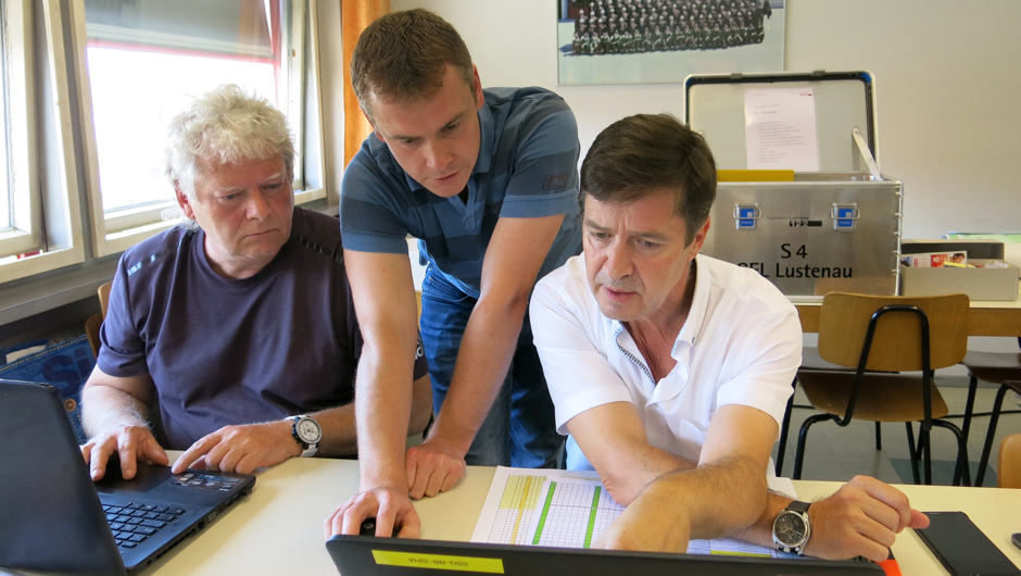 ++ÜBUNG++ Hochwasser Einsatzleitung Lustenau