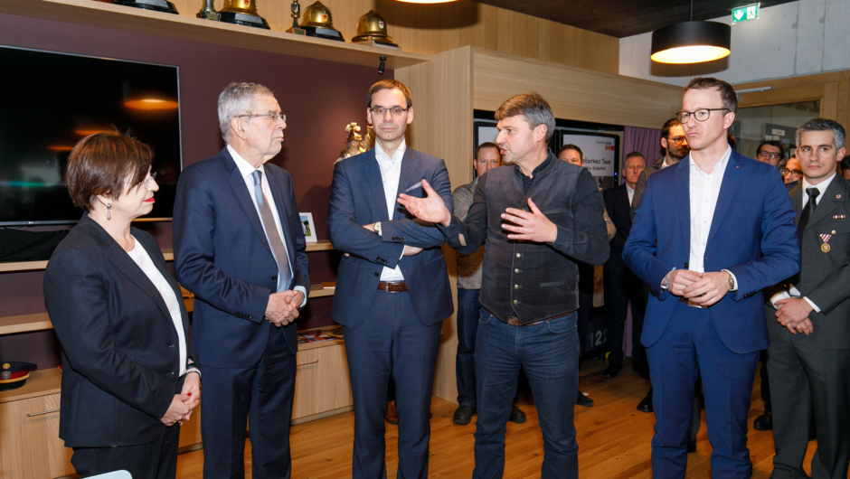 Bundespräsident Van der Bellen in Lustenau