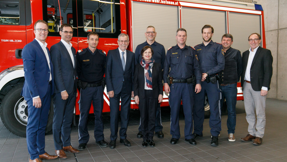 Bundespräsident Van der Bellen in Lustenau