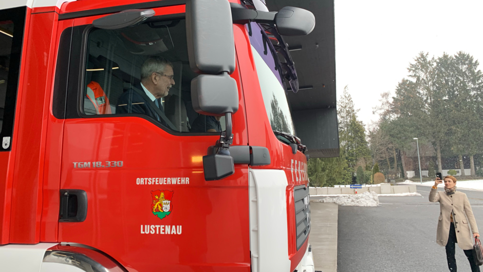 Bundespräsident Van der Bellen in Lustenau
