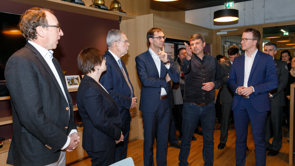 Bundespräsident Van der Bellen in Lustenau