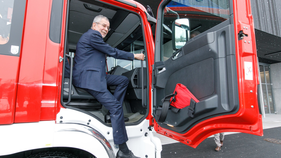 Bundespräsident Van der Bellen in Lustenau