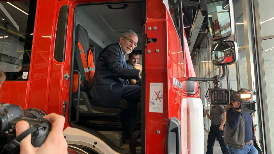 Bundespräsident Van der Bellen in Lustenau