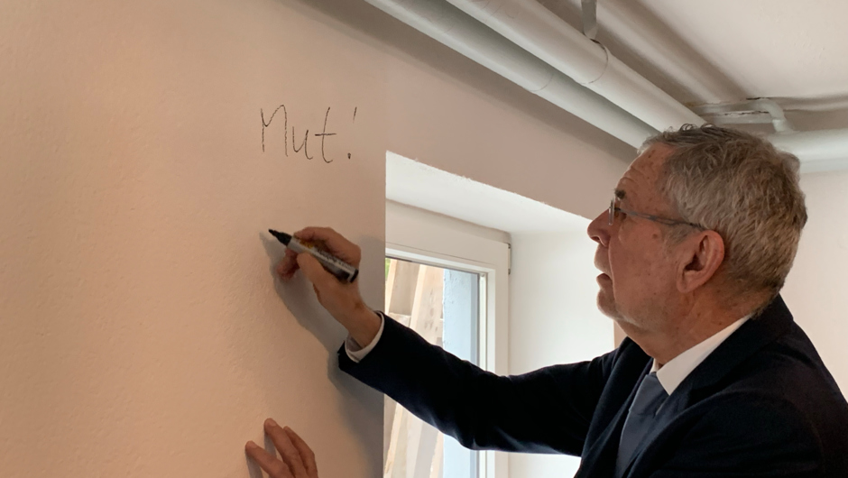 Bundespräsident Van der Bellen in Lustenau